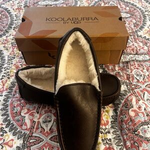 Koolaburra by Ugg Men's Dark Brown Slippers